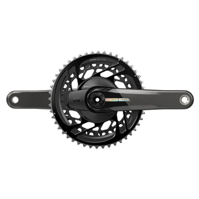 Juego Bielas Potenciómetro Sram Force Axs D2 Dub Direct Mount 48/35d 12v Sin Cazoletas Gris/Iridiscente