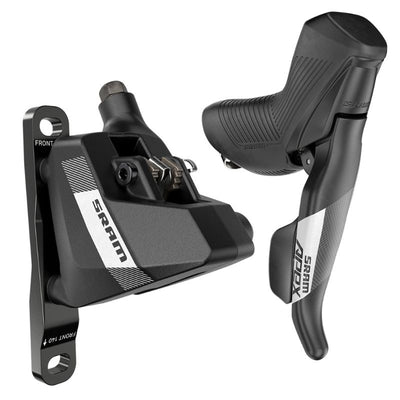 Maneta Freno/Cambio Sram Apex D1 Derecha Pinza Trasera Flat Mount 20mm Offset 2000mm Aluminio Negro