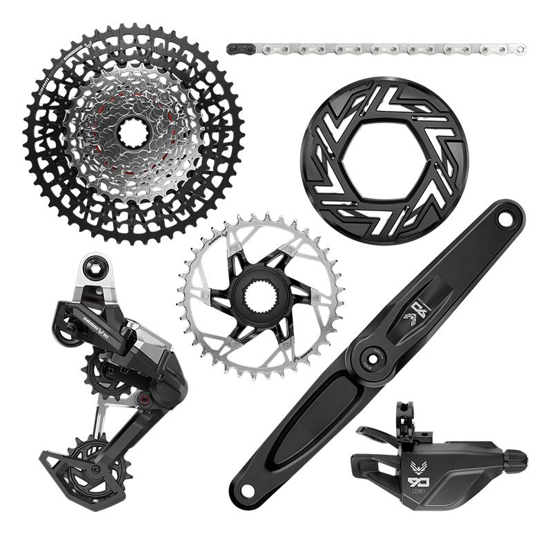 Grupo E-MTB Sram Eagle 90 Bosch ISIS 165mm 36d Negro