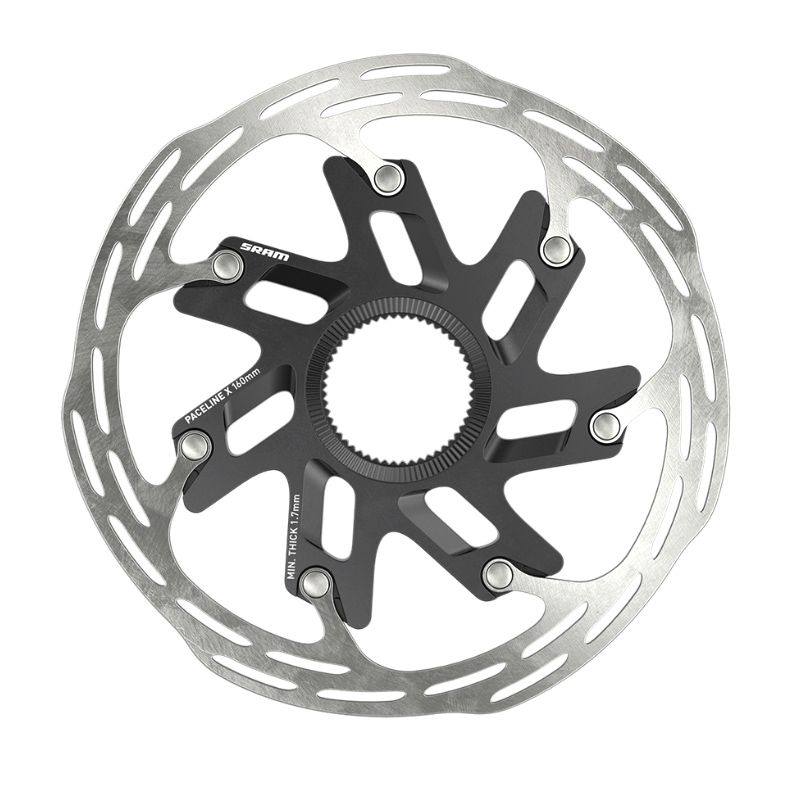 Disco de Freno Sram Paceline X Centerlock 160mm Negro/Plata