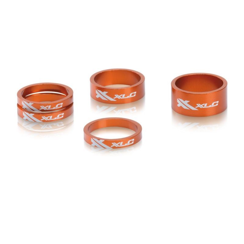 Alargadores Direccion A-Head XLC AS-A02 Set 5 1-1/8 Naranja