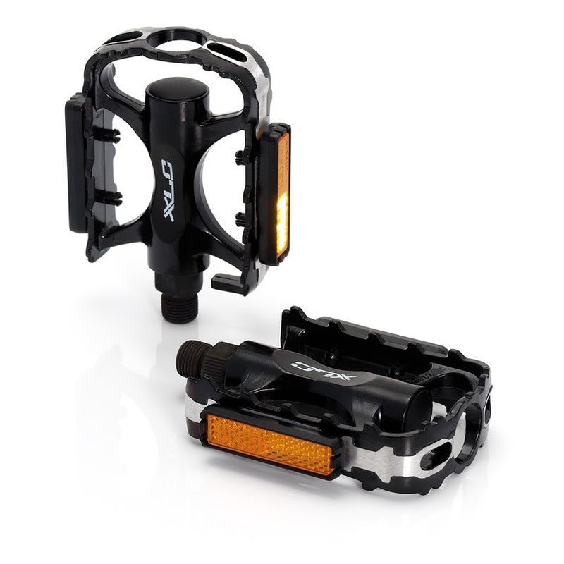 Pedales Aluminio Xlc PD-M02 Mtb/Atb 101x64x28mm Negro