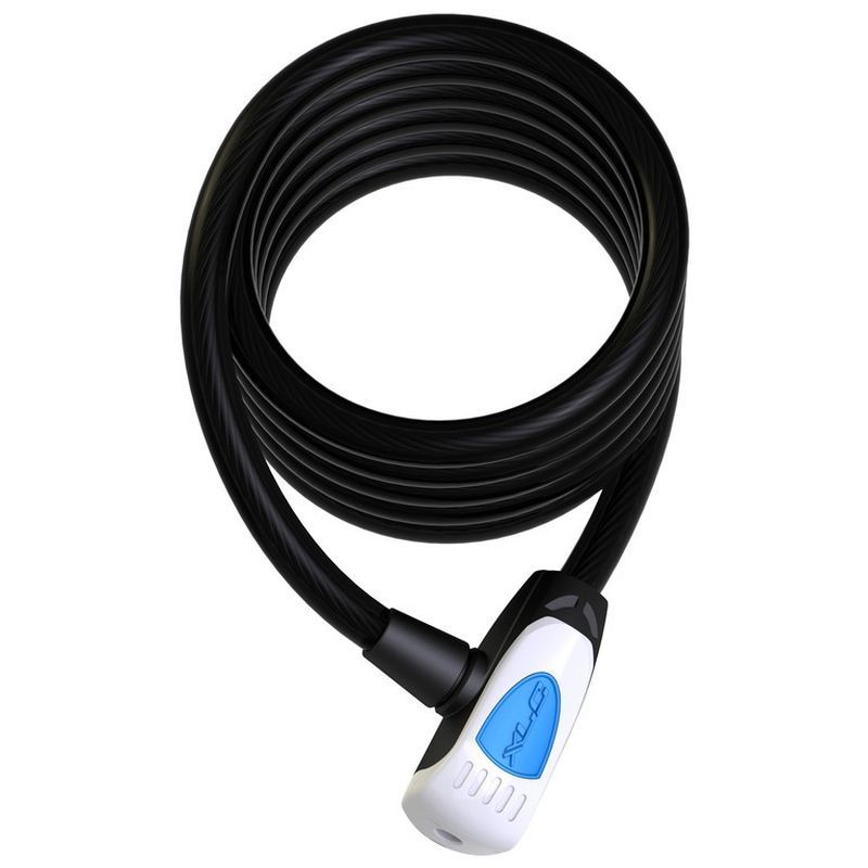 Candado Espiral Xlc Al Capone III LO-L08 12/1850mm Seguridad 4 Negro