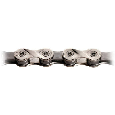 Cadena KMC X9 114 Eslabones 9v Cromada/Gris