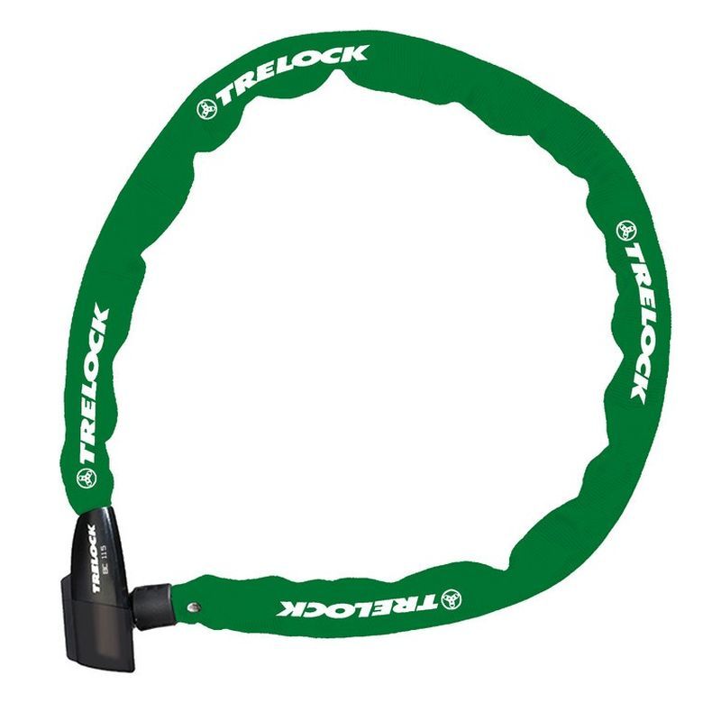 Candado Cadena Trelock S/Soporte 60cmx4mm Verde