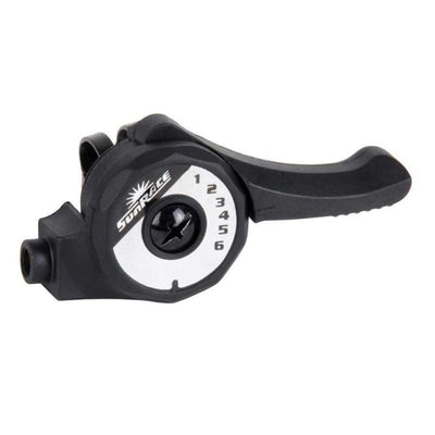 Mando Cambio Derecho Sunrace M20 Index 6v Negro