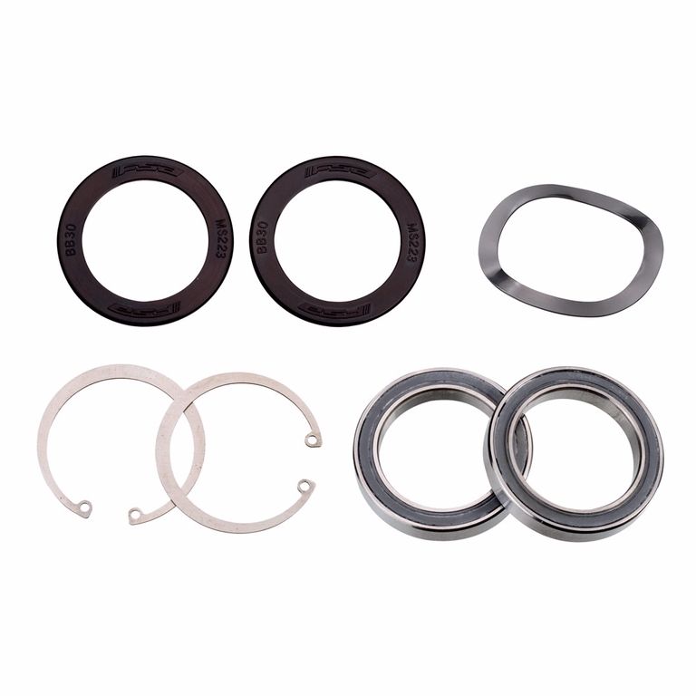 Kit Completo Rodamientos FSA BB-OS6000 BB30 Plata/Negro