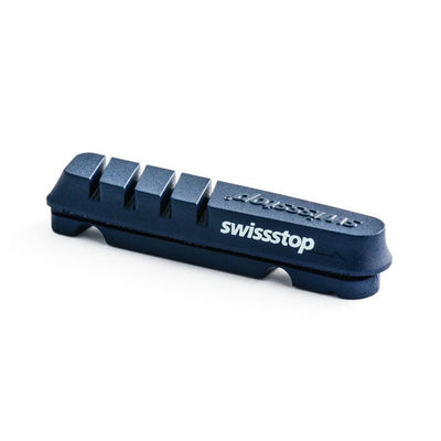 Kit 4 Zapatas Swissstop Flash Evo Azul/Aluminio