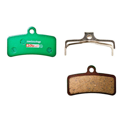 Juego Pastillas Freno Swisstop Disc 27 Orgánicas Verde