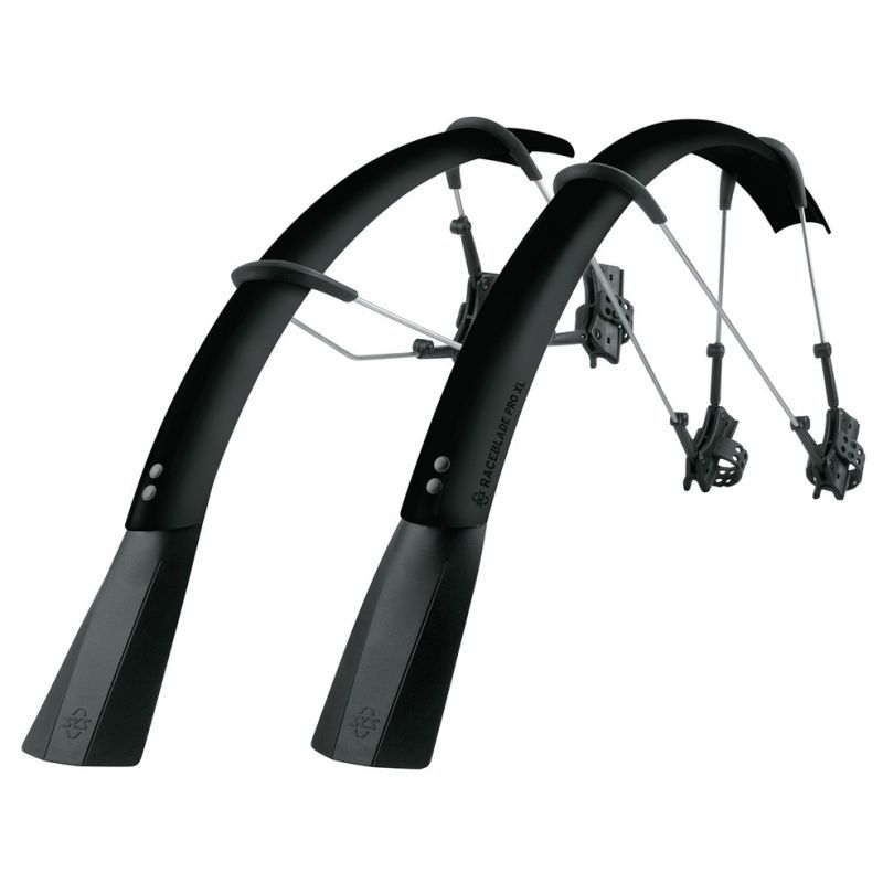 Pack Guardabarros Delantero/Trasero SKS Raceblade Pro XL 25-32mm Negro Mate
