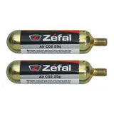 Blister 2 Zefal CO2 25g Schroefpatronen
