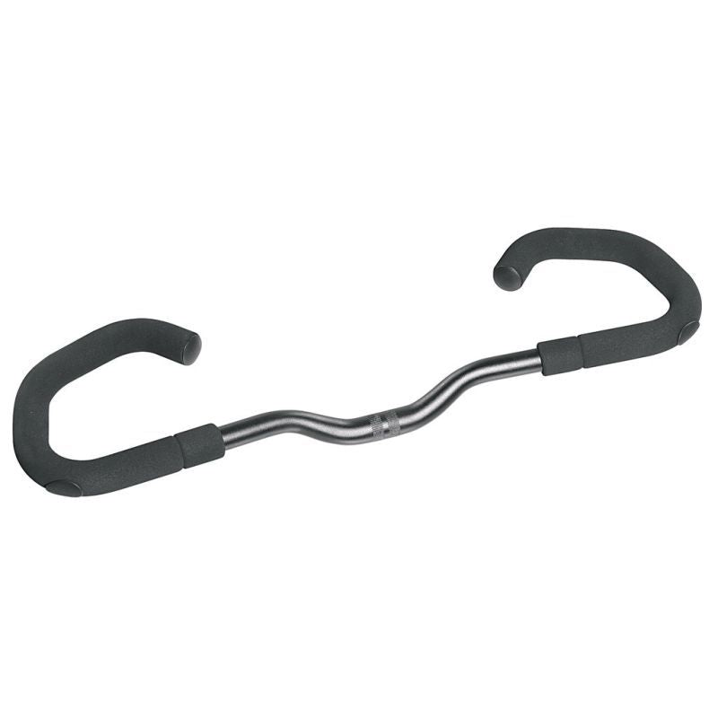 Manillar Ergotec AHS Basic Comfort 600mm Altura 25mm 12º Aluminio Negro