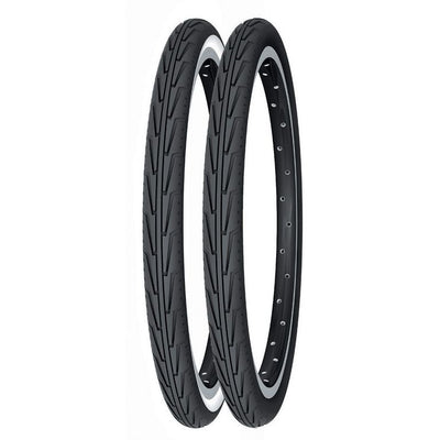 Cubierta Michelin Diabolo City 550A Acces Line Rigida Blanco/Negro