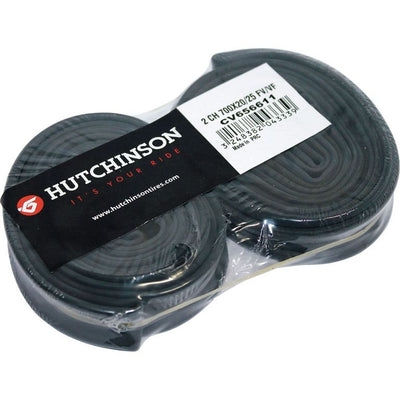 Blister 2 Camaras Hutchinson 27.5x1.70/2.35 Presta Valvula 48mm Negro