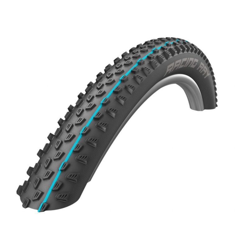 Cubierta Schwalbe Racing Ray HS489 Plegable 27.5x2.25" Tlr Addix Negro Tskin