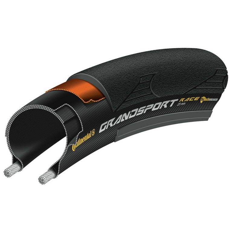Grand Sport Race Neumático Carretera Continental 700X28C Negro