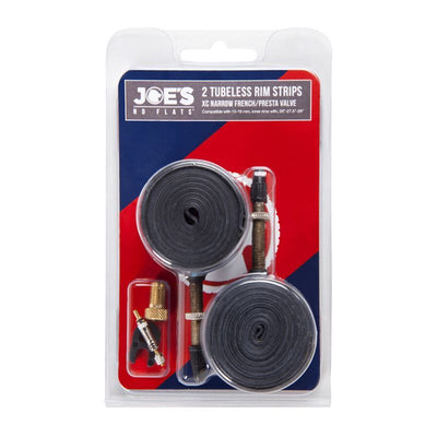 Kit Tubeless Joe's No Flats 19/25mm Valvula Standard Negro