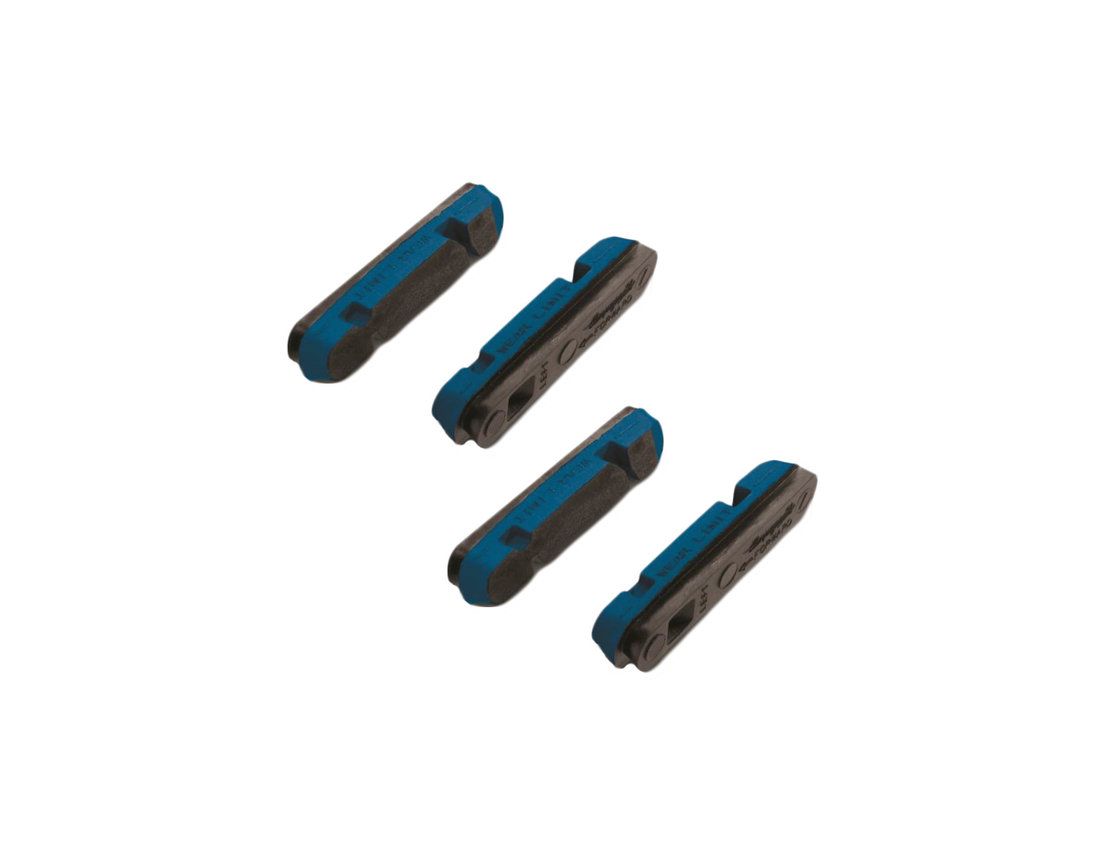Kit 4 Zapatas Freno Shamal Mille Campagnolo Azul