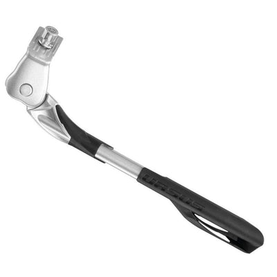 Caballete Lateral Ursus Wave Ajustable 26/28 Aluminio Plata