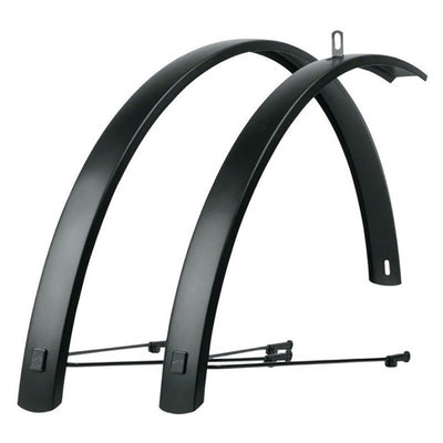 Pack Guardabarros Delantero/Trasero SKS Edge Trekking Aluminio Negro