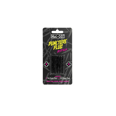 Kit Mechas Muc-Off Reparacion Tubeless 10 Unidades 5 Anchas/5 Estrechas Negro