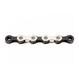 Chaîne KMC X12 126 Maillons 12v Noir/Argent