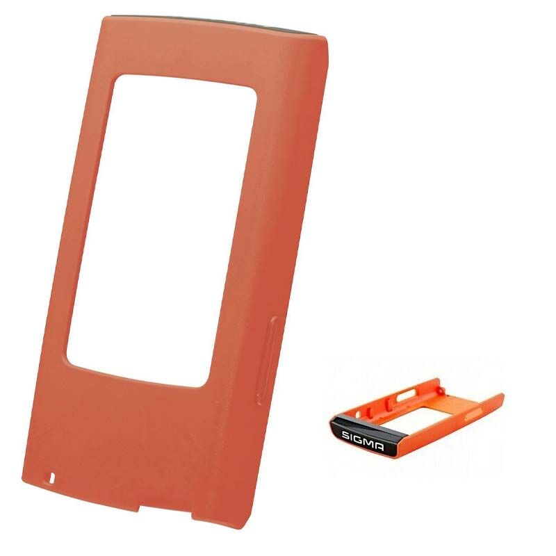 Funda Ciclocomputador Sigma Rox 12.0 Sport Naranja