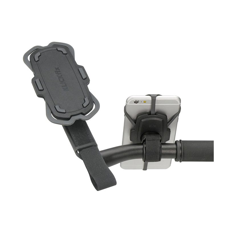 Soporte Smartphone Klickfix Universal Giratorio Velcro Negro