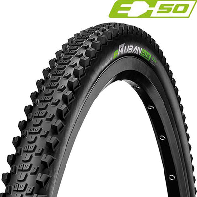 Cubierta Continental E-Ruban Plus Rigida Negro