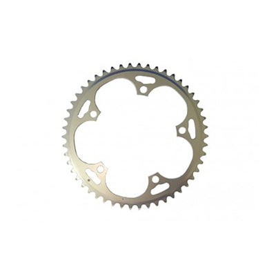Plato Stronglight Type Campagnolo Aluminio 9/10v Exterior Plata