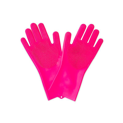 Muc-Off Guantes Taller Deep Scrubber Rosa
