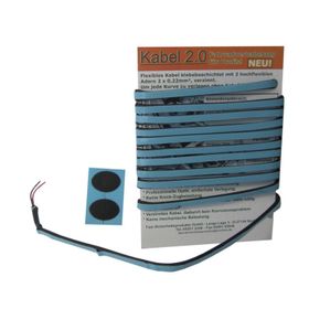 Cable Autoadhesivo 2.0 Azul