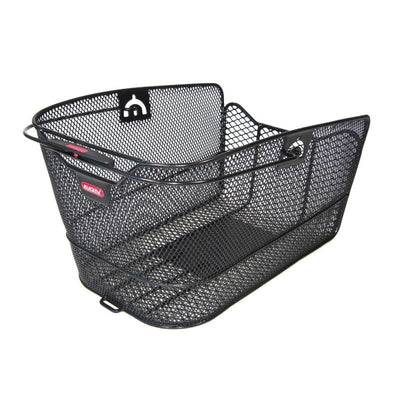 Cesta Trasera Klickfix CityMax GTA Malla Estrecha 23x22.5x36cm Negro