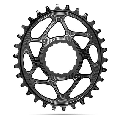 Plato Absolute Black Ovalado Direct Mount 3mm Offset 148 Boost Sram 1x12v Cadena HG+ Aluminio Negro