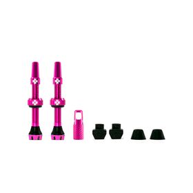 Juego Valvulas Muc-Off V2 Tubeless 44mm Rosa