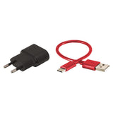 Sigma USB-C Fast Charging Cable Zwart/Rood