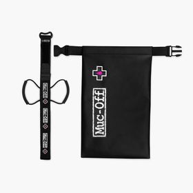 Correa Portaobjetos Cuadro Muc-Off Con Bolsa Impermeable Negro