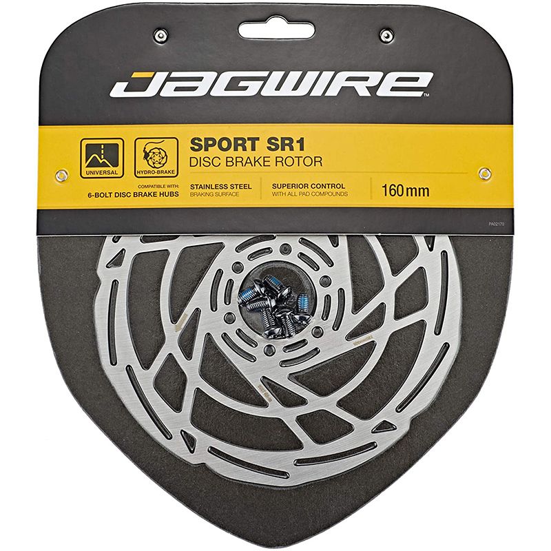 Disco Freno Jagwire Sport SR1 6 Agujeros Plata