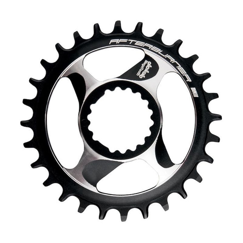 Plato Fsa Afterburner Direct Mount Shimano 12v WA835 Aluminio Negro/Plata