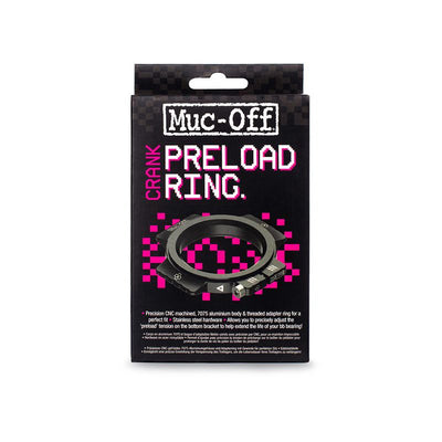 Arandela Ajuste Eje Pedalier Muc-off Bielas DUB Aluminio Negro