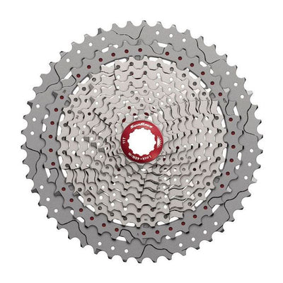 Casete Sunrace CSMX80 11v Shimano HG Aluminio/Acero Plata