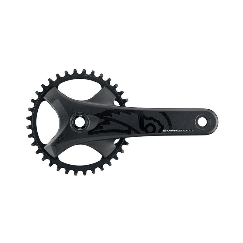 Juego Bielas/Plato Campagnolo Ekar GT 104 Bcd 4 Brazos 44d 1x13v Aluminio Negro