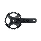 Campagnolo Ekar GT 104 Bcd 4-Arm 36t 1x13s Aluminium Crankset/Kettingblad Zwart