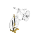 Soporte Suelo Bicicleta Peruzzo Eco-Bamboo Cargador E-Bike Marrón