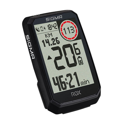 Ciclocomputador Sigma Rox 4.0 Endurance Negro