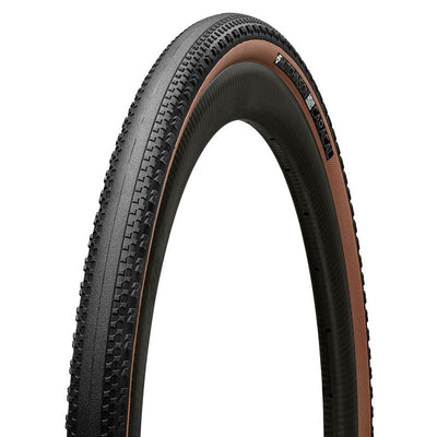 Neumático Gravel Hutchinson Caracal Tubeless Ready Plegable Negro/Marron