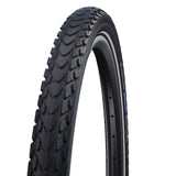 Pneu Schwalbe Marathon Mondial HS630 Performance RaceGuard Addix Rigide Noir Réfléchissant