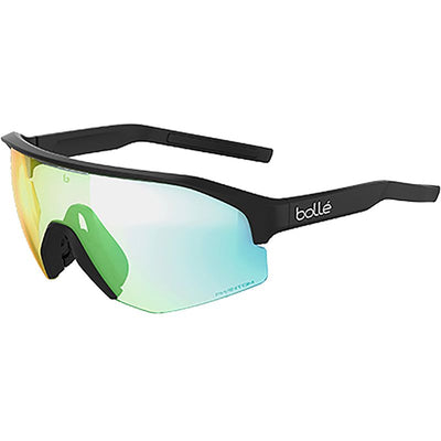 Gafas Sol Bolle Lightshifter XL Negro Mate Lente Phantom Verde Claro Fotocromatica