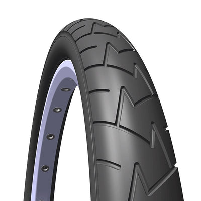 Cubierta Rubena Comfort V57 350A Classic Reflectante Negro