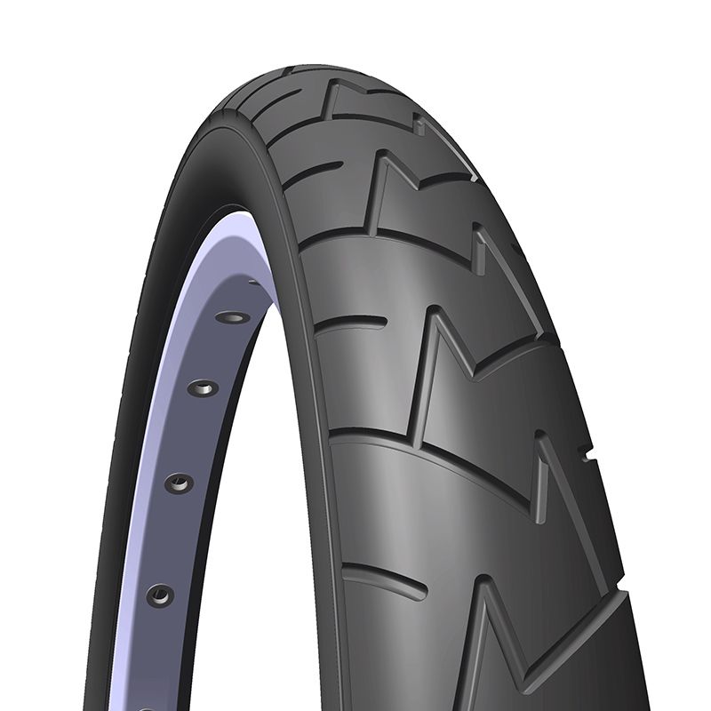 Cubierta Rubena Comfort V57 350A Classic Reflectante Negro